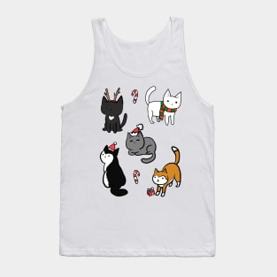 Cute christmas cats Tank Top